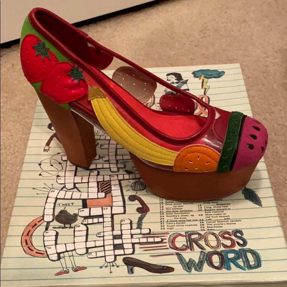NEVER WORN: Jeffrey Campbell platforms.